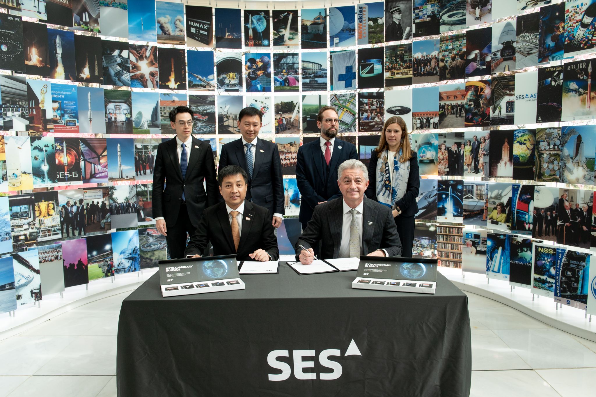 SpeQtral and SES MOU signing